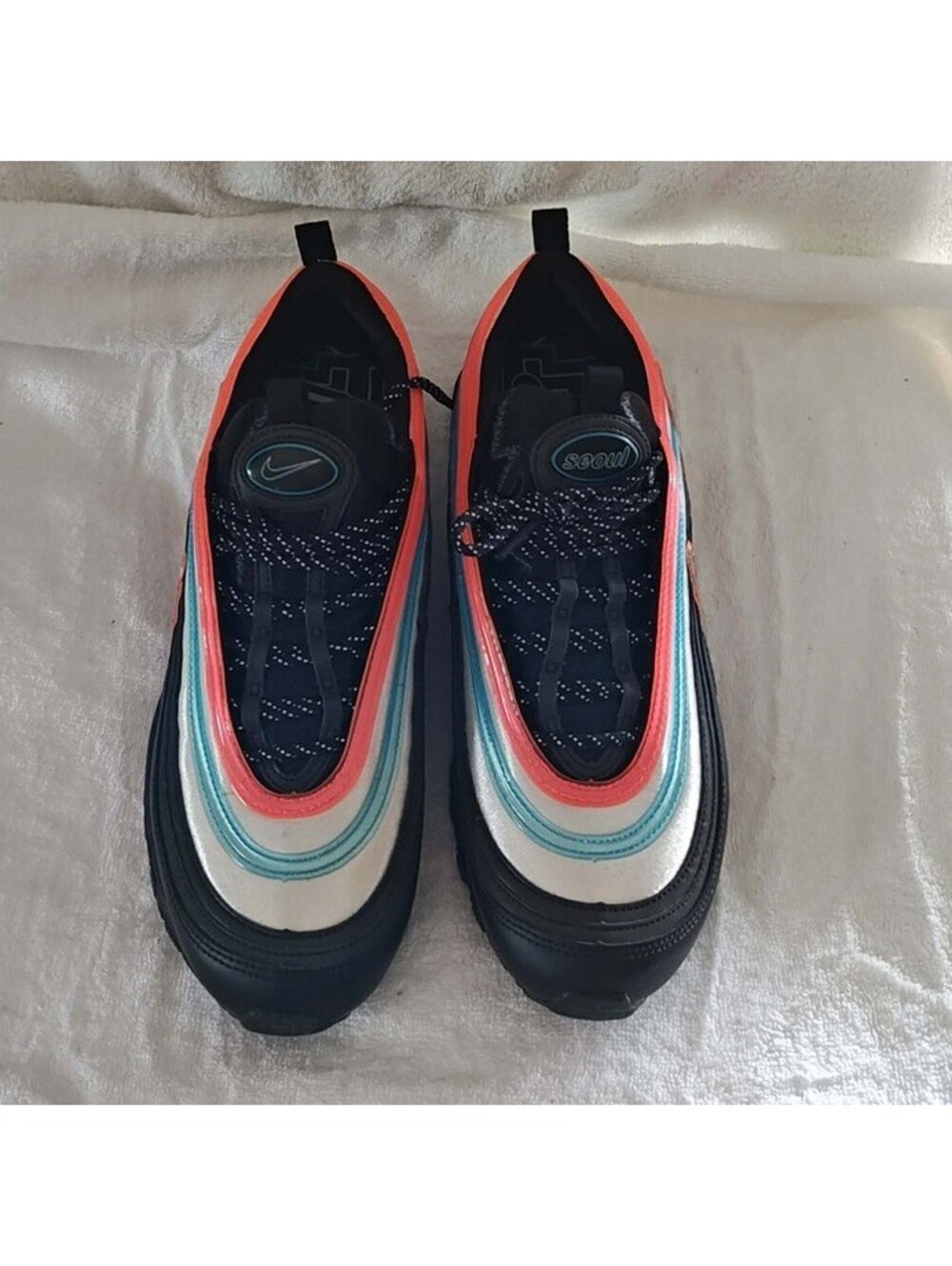 SZ-12 Clean! VNDSAir Max 97 Neon Seoul 2019 Sneakers No Box CI1503-001